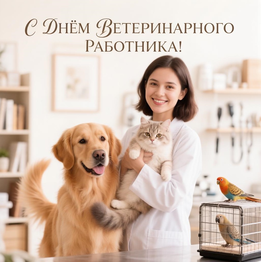С днем ветработника!