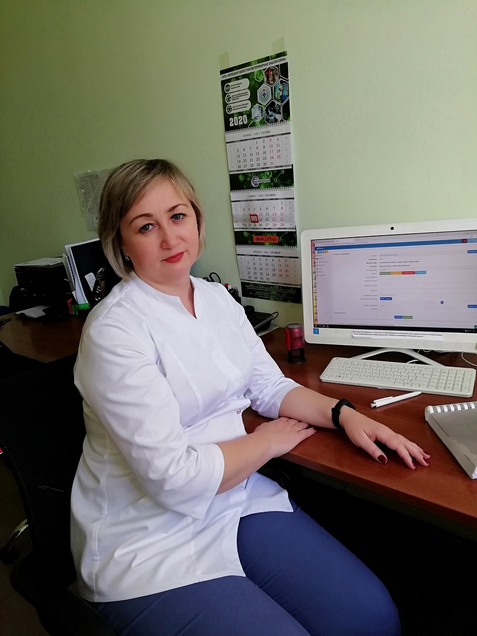 Ведущий ветеринарный врач Эськова Лариса Викторовна